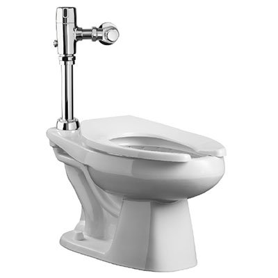 Taza con fluxómetro de sensor a batería 6 lpd - KWC8506