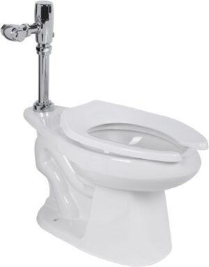 KWC8506E Taza con fluxómetro expuesto ecológico con sensor de batería - KWC8506E
