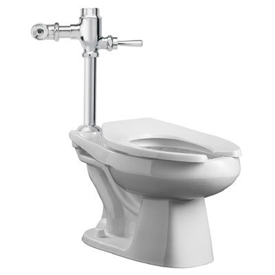 KWCADA2532 Taza ADA con fluxómetro de palanca 6 lpd - KWCADA2532