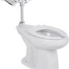 KWCADA8509 Taza ADA con fluxómetro expuesto ecológico de palanca - KWCADA8509