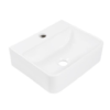 Lavabo Cuadrado de 1 Taladro (Blanco) - LV.4008.01