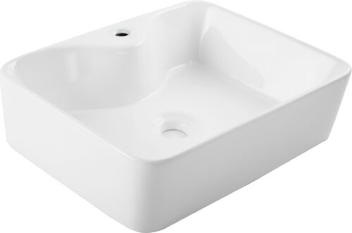 Lavabo KUUN de 1 taladro (Blanco) - LV1003A021