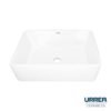 Lavabo QUADRO de Sobreponer (Blanco) - LV1016A021