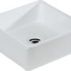 Lavabo QUADRO III de Sobreponer (Blanco) - LV1025A021