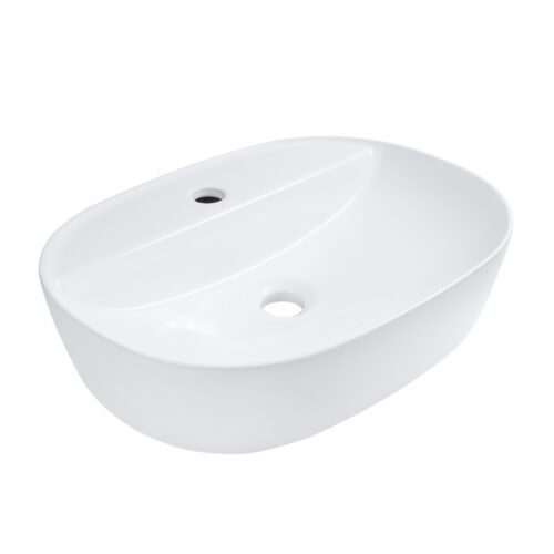 Lavabo SERRA R de 1 Taladro (Blanco) - LV1065B021