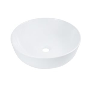 Lavabo SERRA Redondo de Sobreponer (Blanco) - LV1074A021