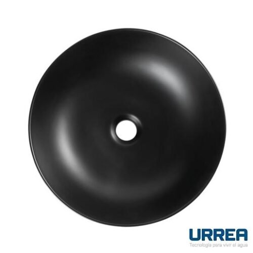 Lavabo SERRA Redondo de Sobreponer (Negro) - LV1074A901
