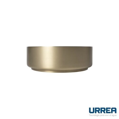 Lavabo INOX Redondo de Sobreponer (Dorado) - LV1080R801