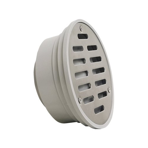 Coladera universal gris con rejilla acero inoxidable - PC-102G