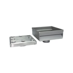Coladera de acero inoxidable 15 x 15 - PC-304