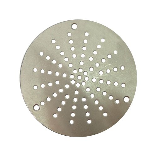 Rejilla de acero inoxidable para coladera 4" anticucaracha - PC-403