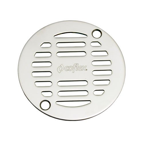 Rejilla Redonda de Acero Inoxidable Cal 16 para Coladeras de 10 cm - PC-460
