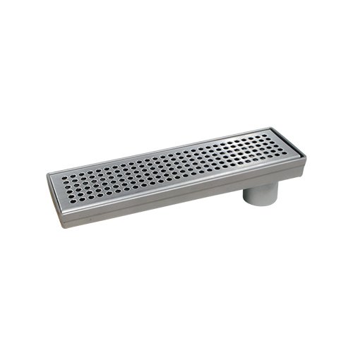 Coladera lineal de acero inoxidable 30cm - PC-507