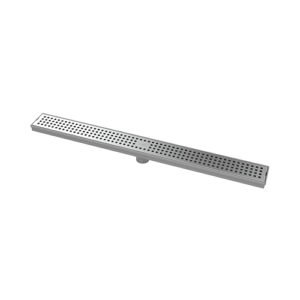 Coladera lineal Residencial de acero inoxidable 80cm - PC-553