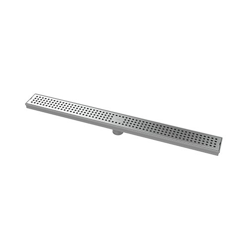 Coladera lineal Residencial de acero inoxidable 80cm - PC-553