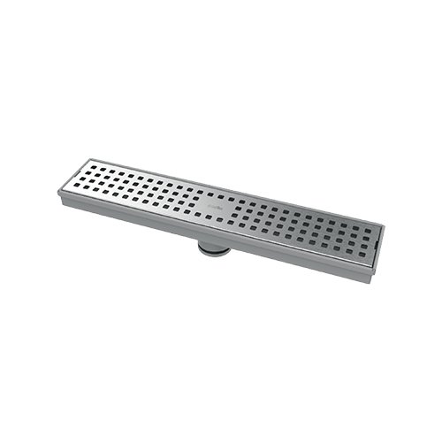 Coladera lineal Residencial de acero inoxidable 30cm - PC-555