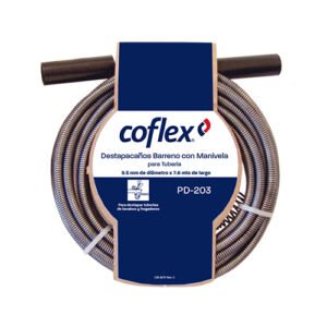 Destapacaños barreno con manivela 9.5mmx7.6m - PD-203