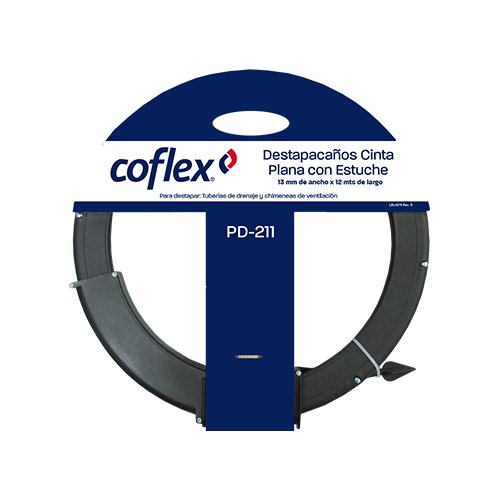 Destapacaños cinta c/estuche 13mmx12m - PD-211