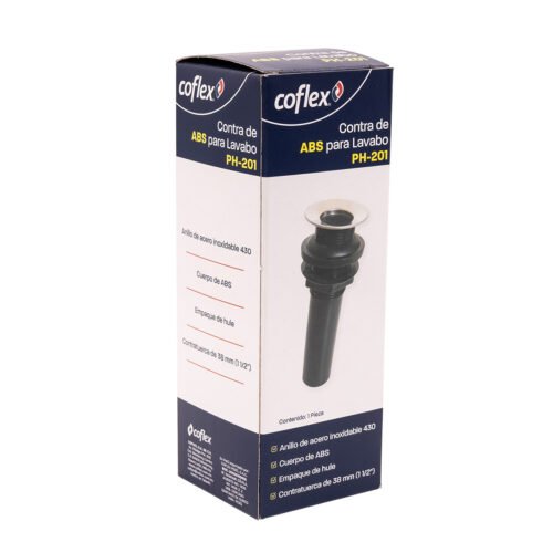 PH-201_5 Contra de ABS para lavabo con rebosadero - PH-201