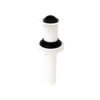 Contra de polipropileno blanca para lavabo con rebosadero - PH-202