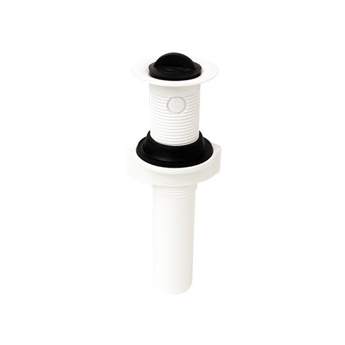 Contra de polipropileno blanca para lavabo con rebosadero - PH-202