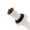 Contra de polipropileno blanca para lavabo con rebosadero - PH-202