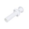 Contra de polipropileno blanca para lavabo con rebosadero - PH-202