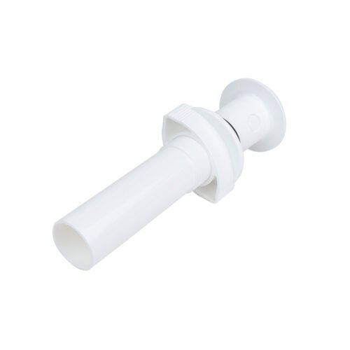 Contra de polipropileno blanca para lavabo con rebosadero - PH-202