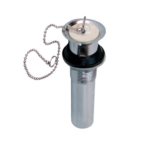 Contra de latón con tapón para lavabo con rebosadero - PH-210