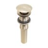 PH-223 Contra de latón niquel cepillado tapón push para lavabo sin rebosadero - PH-223