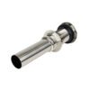 PH-223_4 Contra de latón niquel cepillado tapón push para lavabo sin rebosadero - PH-223