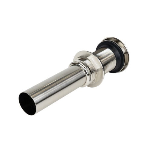 PH-223_4 Contra de latón niquel cepillado tapón push para lavabo sin rebosadero - PH-223