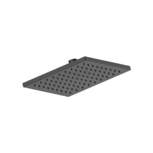 Regadera de cascada cuadrada de 20cm (Negro Mate) - PR-C501MB