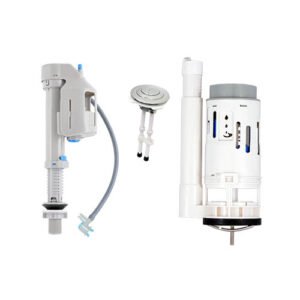 Juego de reparación completo para tanque de sanitario de una pieza con descarga dual 2" - PS-A015
