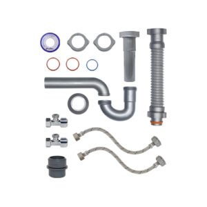 Kit Trampa Flexible para Lavabo sin contra - PS-B012