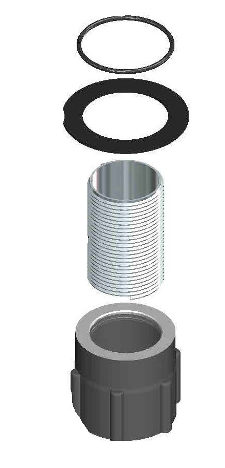 Kit de fijación TUBULAR para monomando - R2802185