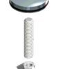 TAPON CUBRE TALADRO ROSCADO ACABADO INOX - R2802215