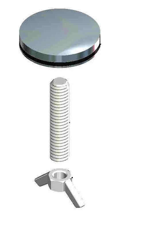 TAPON CUBRE TALADRO ROSCADO ACABADO INOX - R2802215