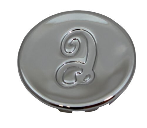 Botón indice "C" maneral FUTURA grande cromo - R474002