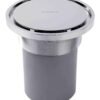 RRINOX Rejilla redonda de acero inoxidable con tubo - RRINOX