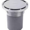 RRINOX Rejilla redonda de acero inoxidable con tubo - RRINOX