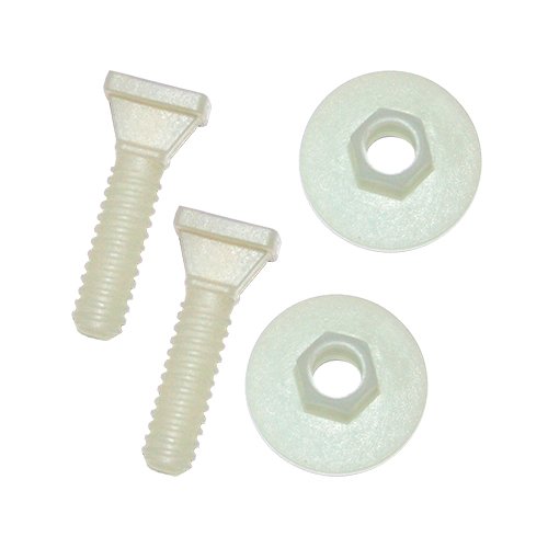 TB-A215P Tornillos ancla plásticos para brida flexible (par) Largo 2" - TB-A215P