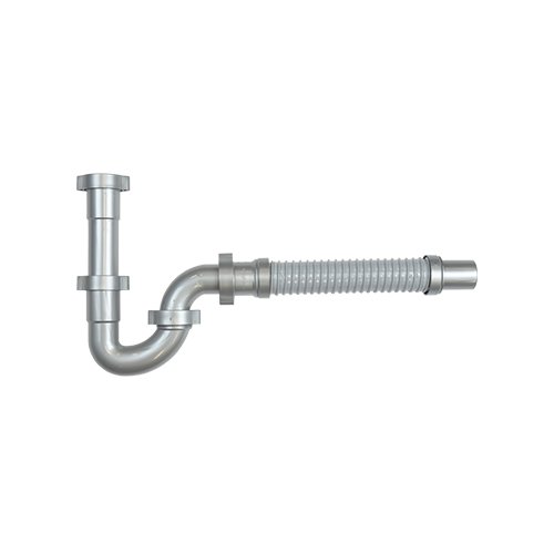 TF-105 Trampa Flexible para lavabo bajo cubierta - TF-105