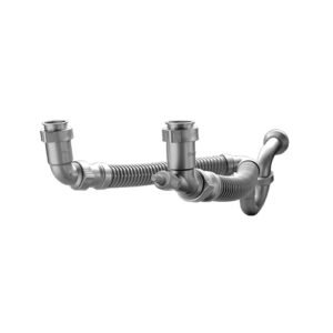 Trampa Flexible para fregadero doble tarja - TF-110