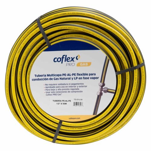 Tubería Multicapa para Gas 3/8" x 100m - TG-D0L100