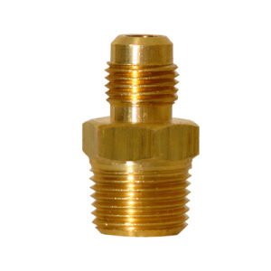 Niple terminal, 5/16" Flare x 3/8" NPT - UNT-56