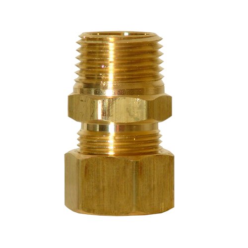 Niple terminal compresión 1/2" T.C. x 1/2" MNPT - UNT-8C8