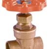 Válvula de compuerta roscable de bronce de 1/2" - VCS01.13