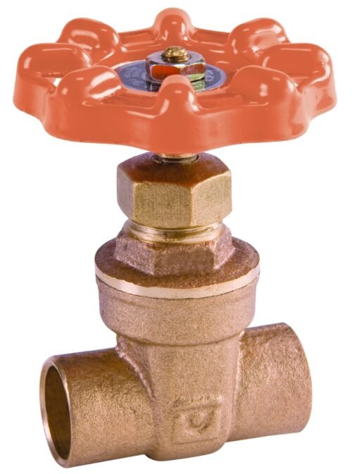 Válvula de compuerta roscable de bronce de 1/2" - VCS01.13