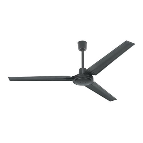 VENT-56N 43947 - Ventilador de techo para interior 56', negro, VOLTECK